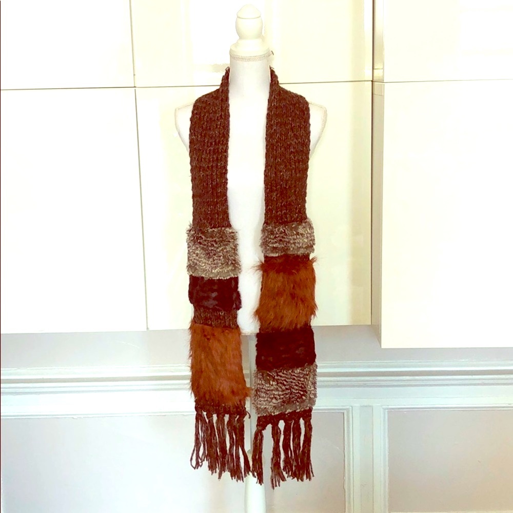 Multi-Fur Scarf